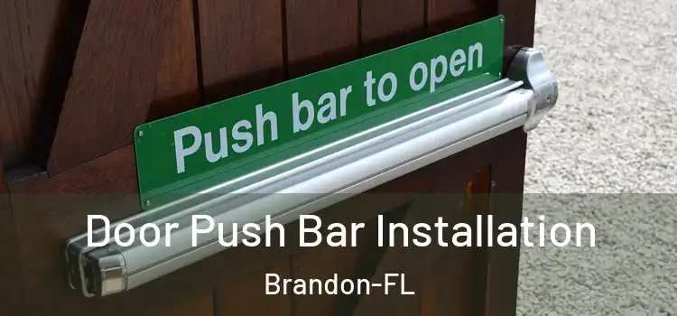  Door Push Bar Installation Brandon-FL