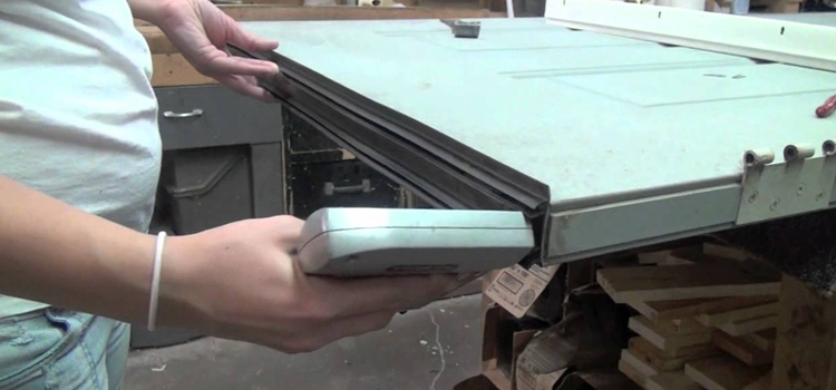 damaged steel door repair Brandon